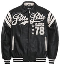 Encrusted Varsity Plush Black | Pelle Pelle Store