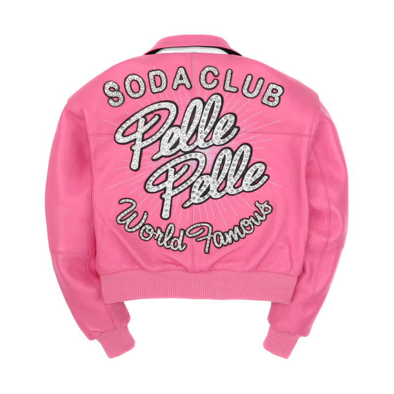 World Soda Club Womens Crop Jacket