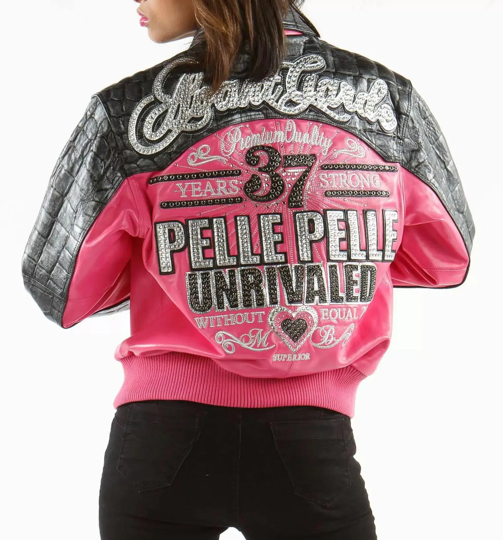 Pink Unrivaled Leather Jacket