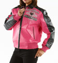 Pink Unrivaled Leather Jacket