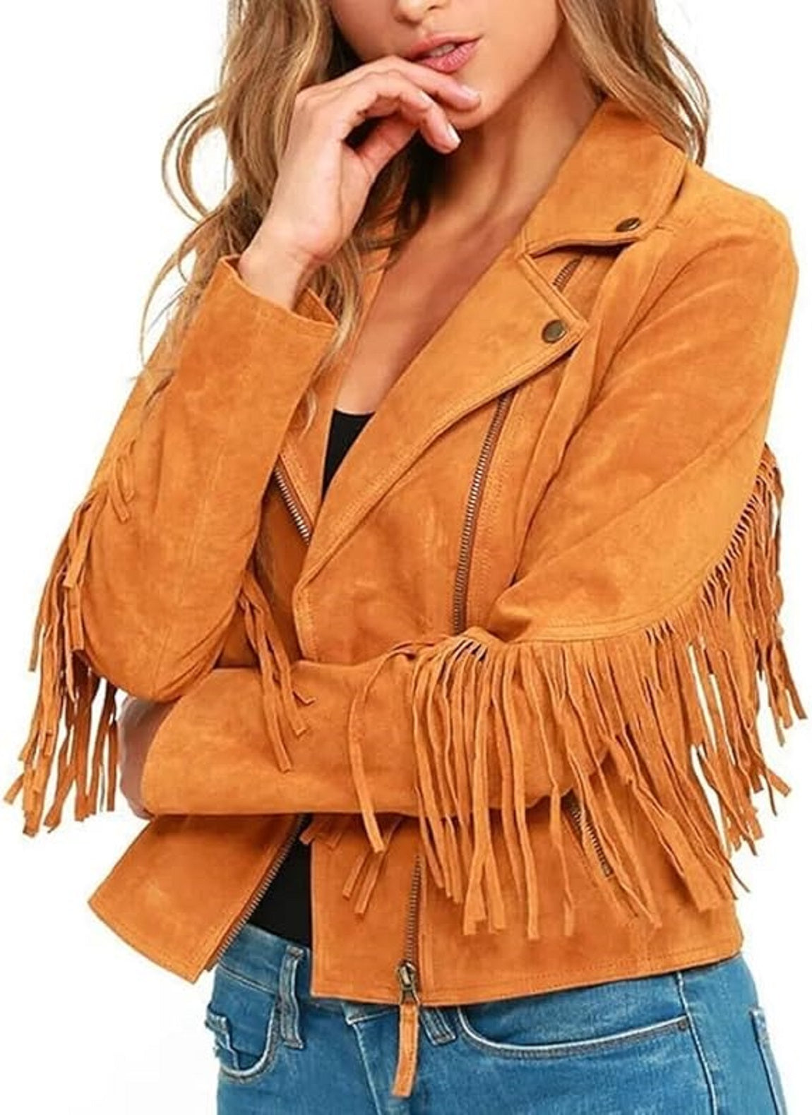 Mens Classic Vintage Leather Jacket