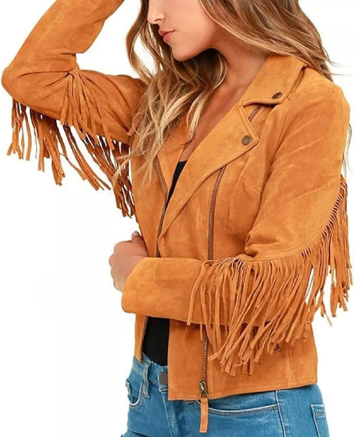 Mens Classic Vintage Leather Jacket