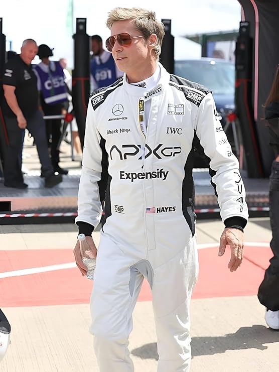 Brad Pitt Movie Inspired Mercedes Leather Jacket