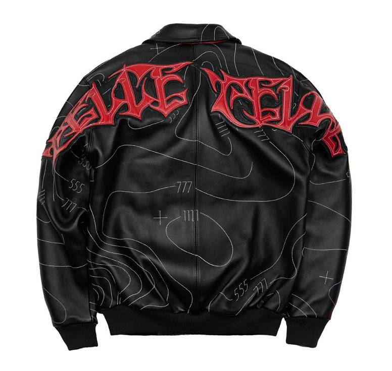 Auracle X Pelle Pelle Black Leather Jacket