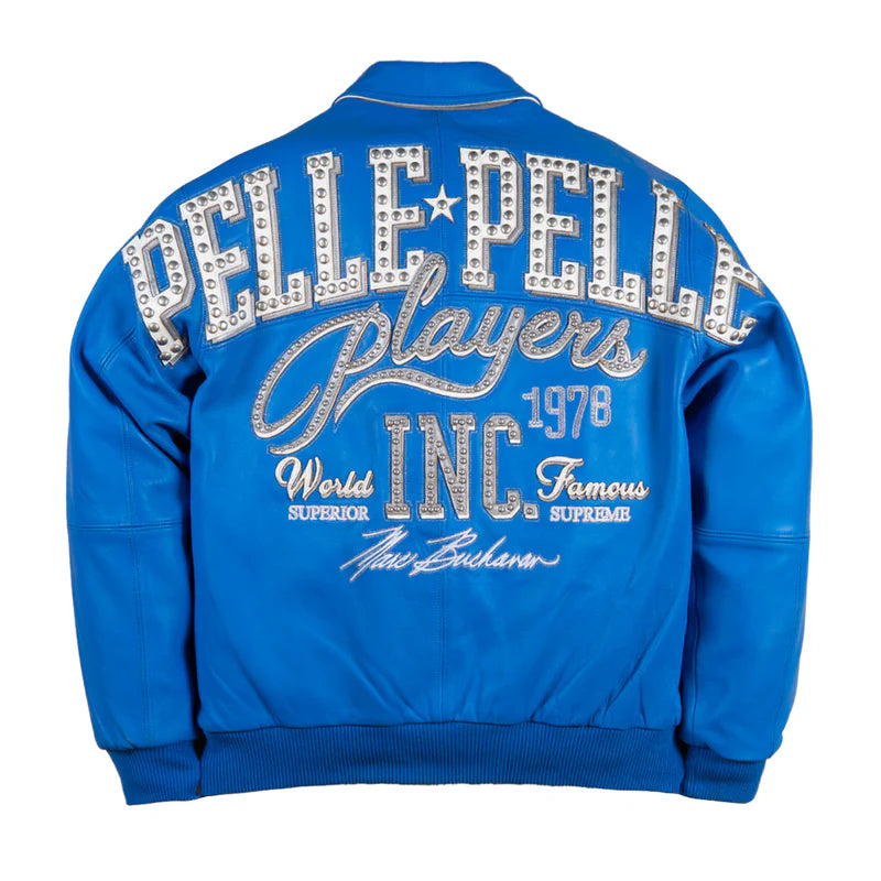 Blue Pelle Pelle Players Inc Jacket
