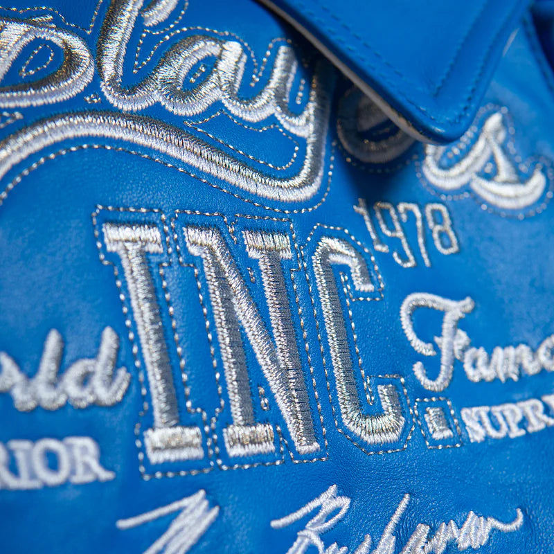 Blue Pelle Pelle Players Inc Jacket