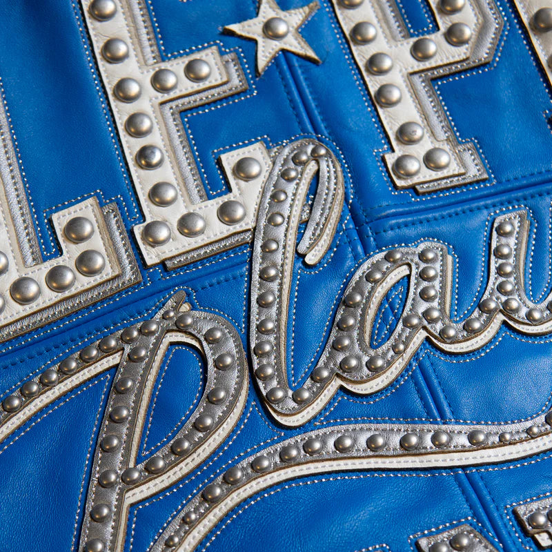 Blue Pelle Pelle Players Inc Jacket
