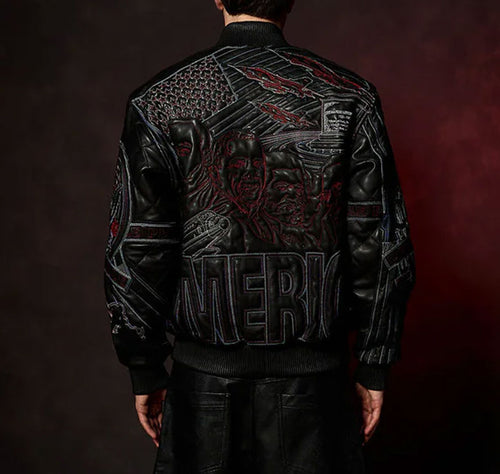 America Quilted Ivory Jacket