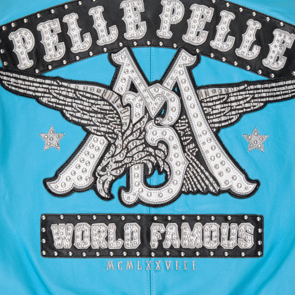 World Famous Womens Cyan Jacket