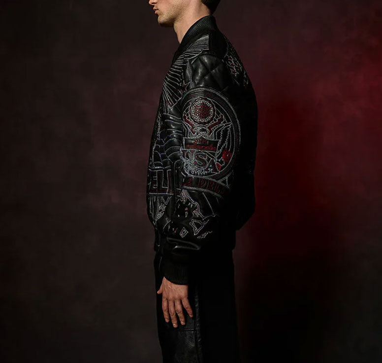 America Quilted Ivory Jacket