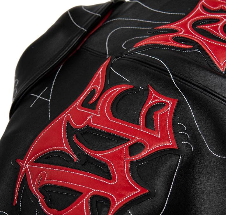 Auracle X Pelle Pelle Black Leather Jacket