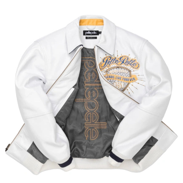 Legends Live Forever White Jacket | MB Jacket