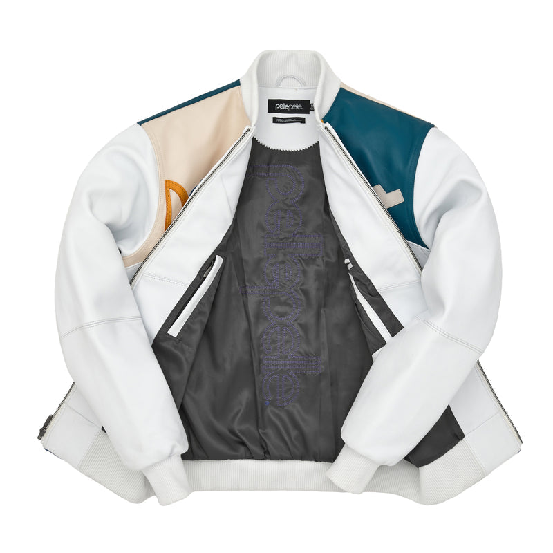 White Picasso Leather Jacket | Men & Women