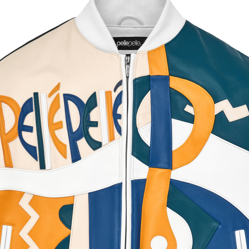 White Picasso Leather Jacket | Men & Women