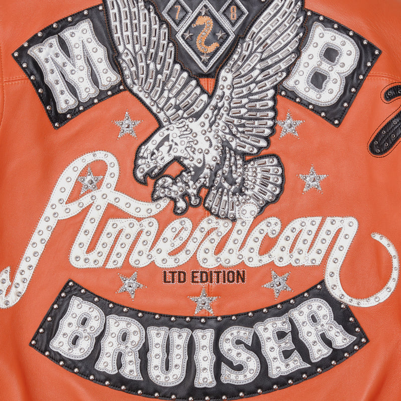 Pelle Pelle American Bruiser Orange Jacket | Leather Jacket