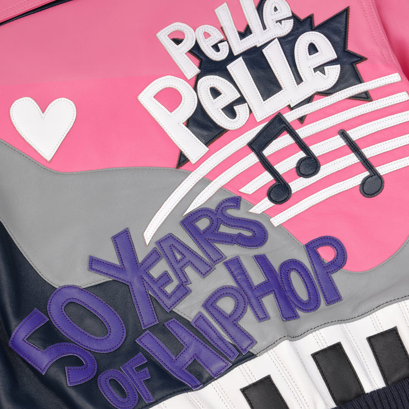 HipHop Pink Crop Leather Jacket | Women Jacket