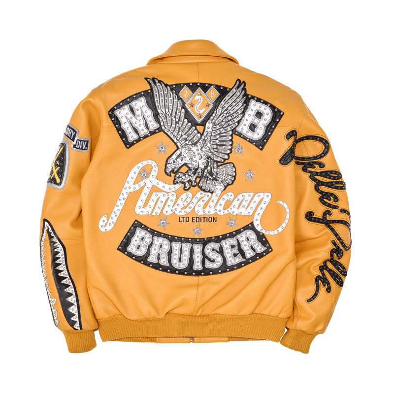 Pelle Pelle American Bruiser Yellow Jacket | Leather Jacket