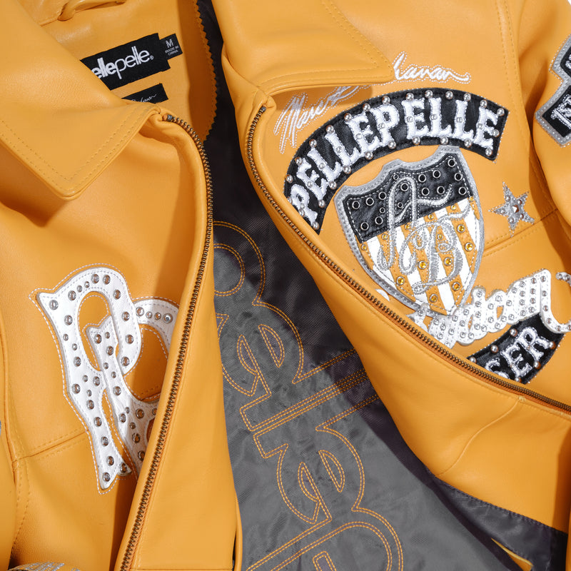 Pelle Pelle American Bruiser Yellow Jacket | Leather Jacket