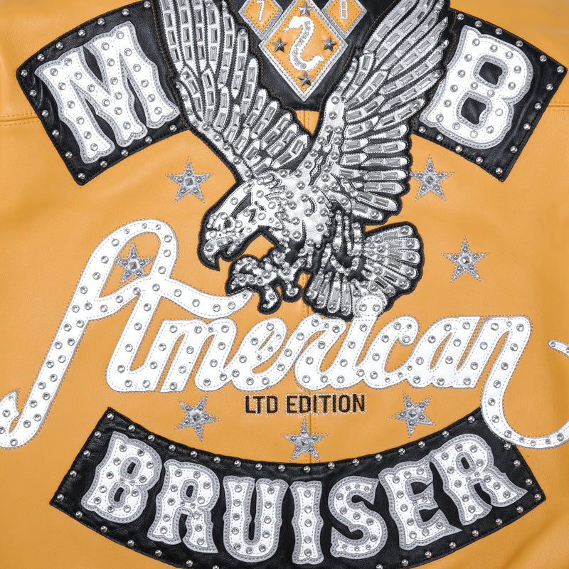 Pelle Pelle American Bruiser Yellow Jacket | Leather Jacket