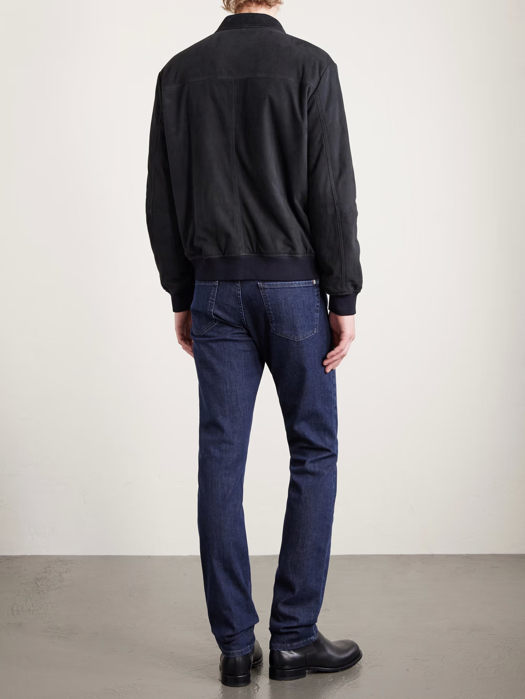 CANALI Suede Blouson Jacket