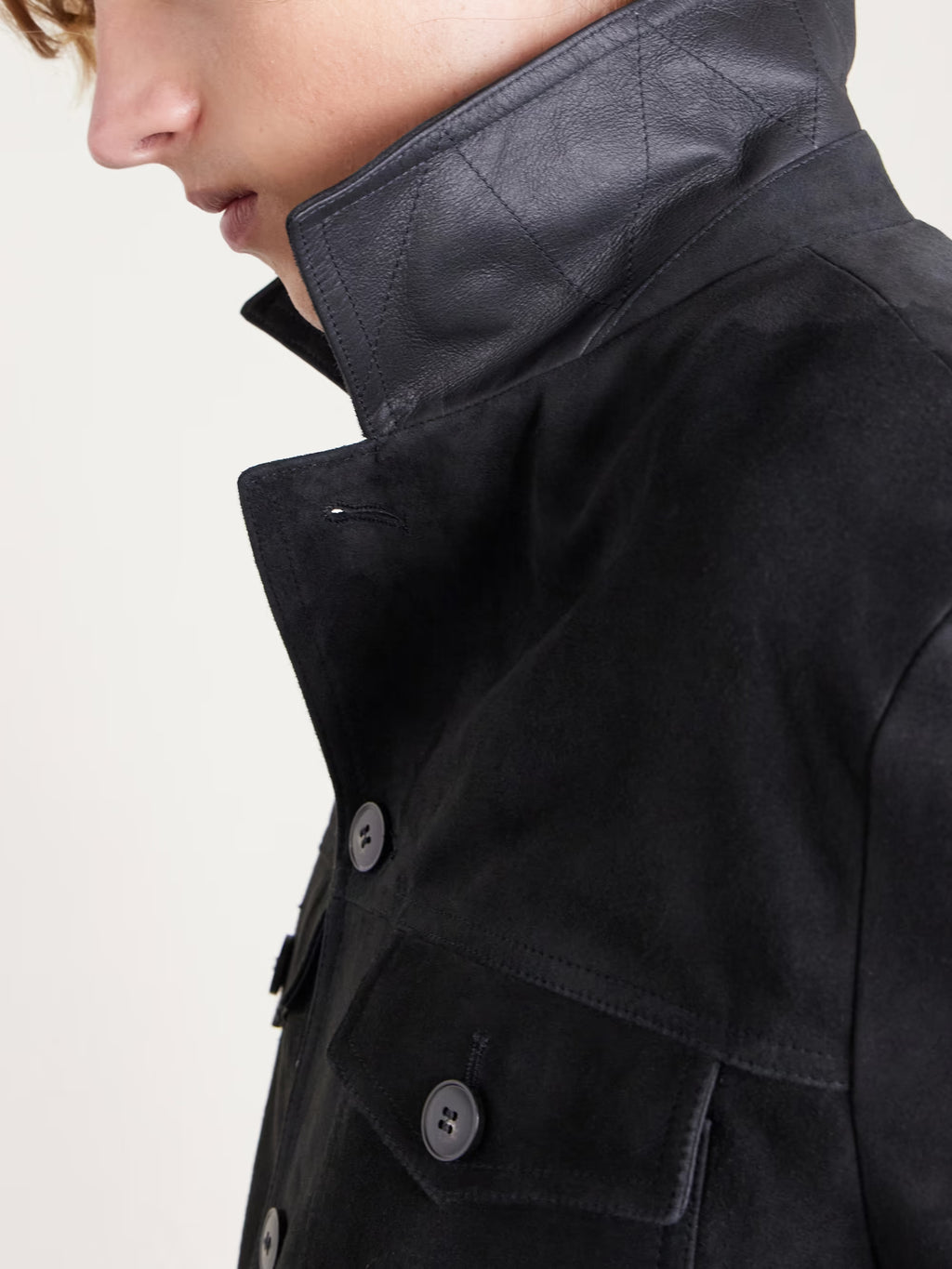 CANALI Suede Blouson Jacket