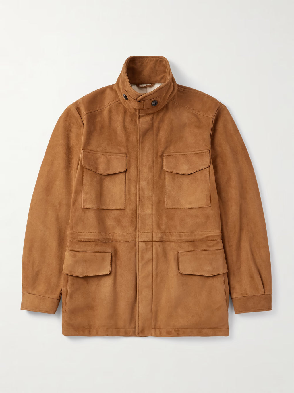 LORO PIANA Suede Field Jacket