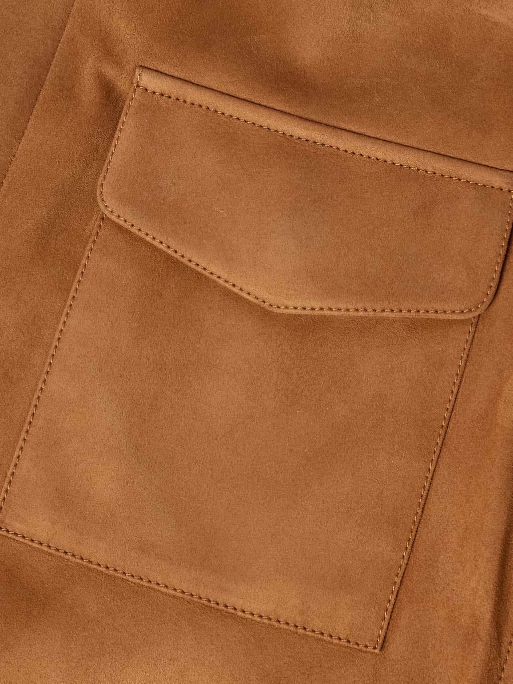 LORO PIANA Suede Field Jacket
