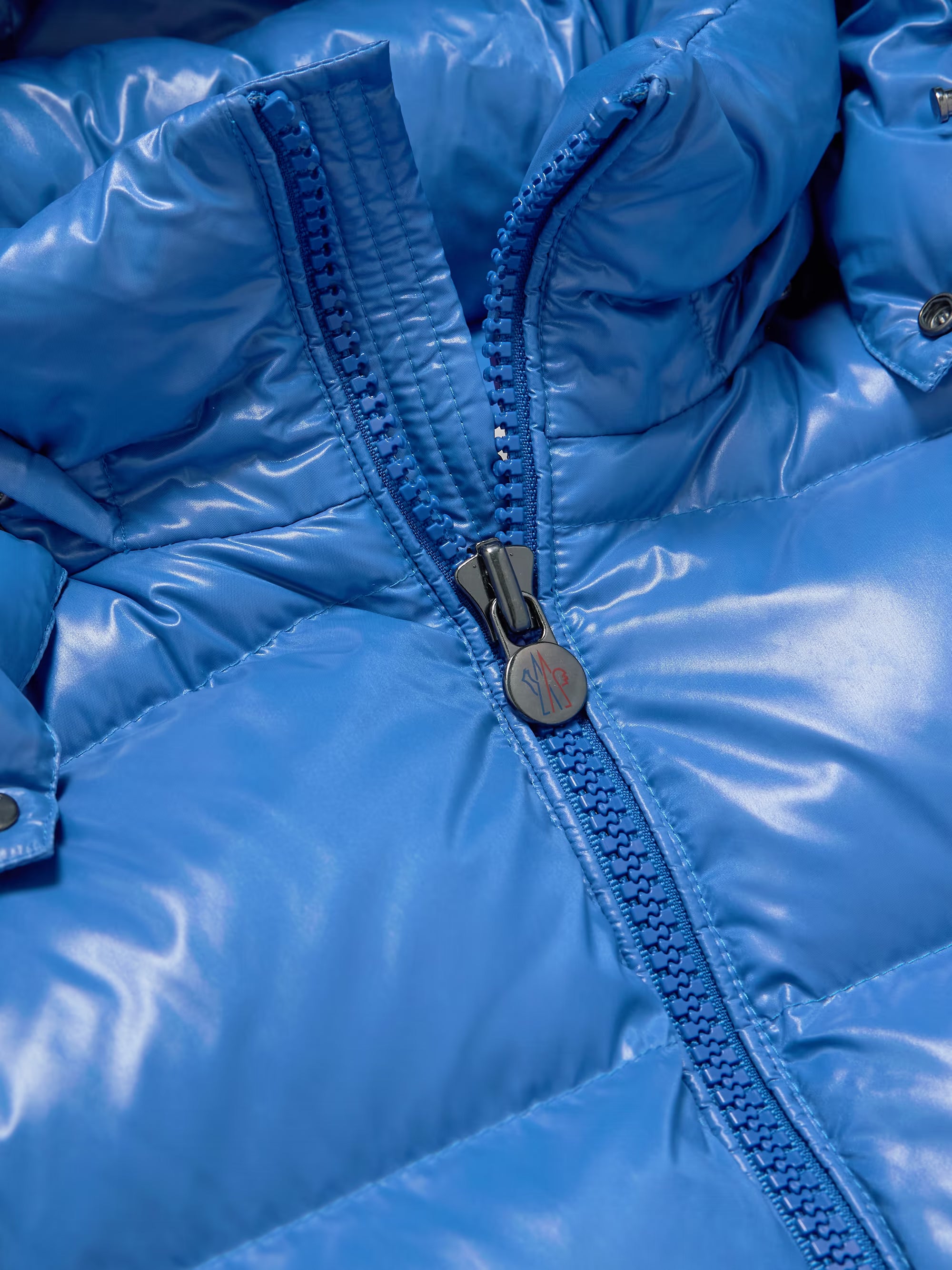 MONCLER Maya Logo-Appliquéd Quilted Shell Hooded Down Jacket