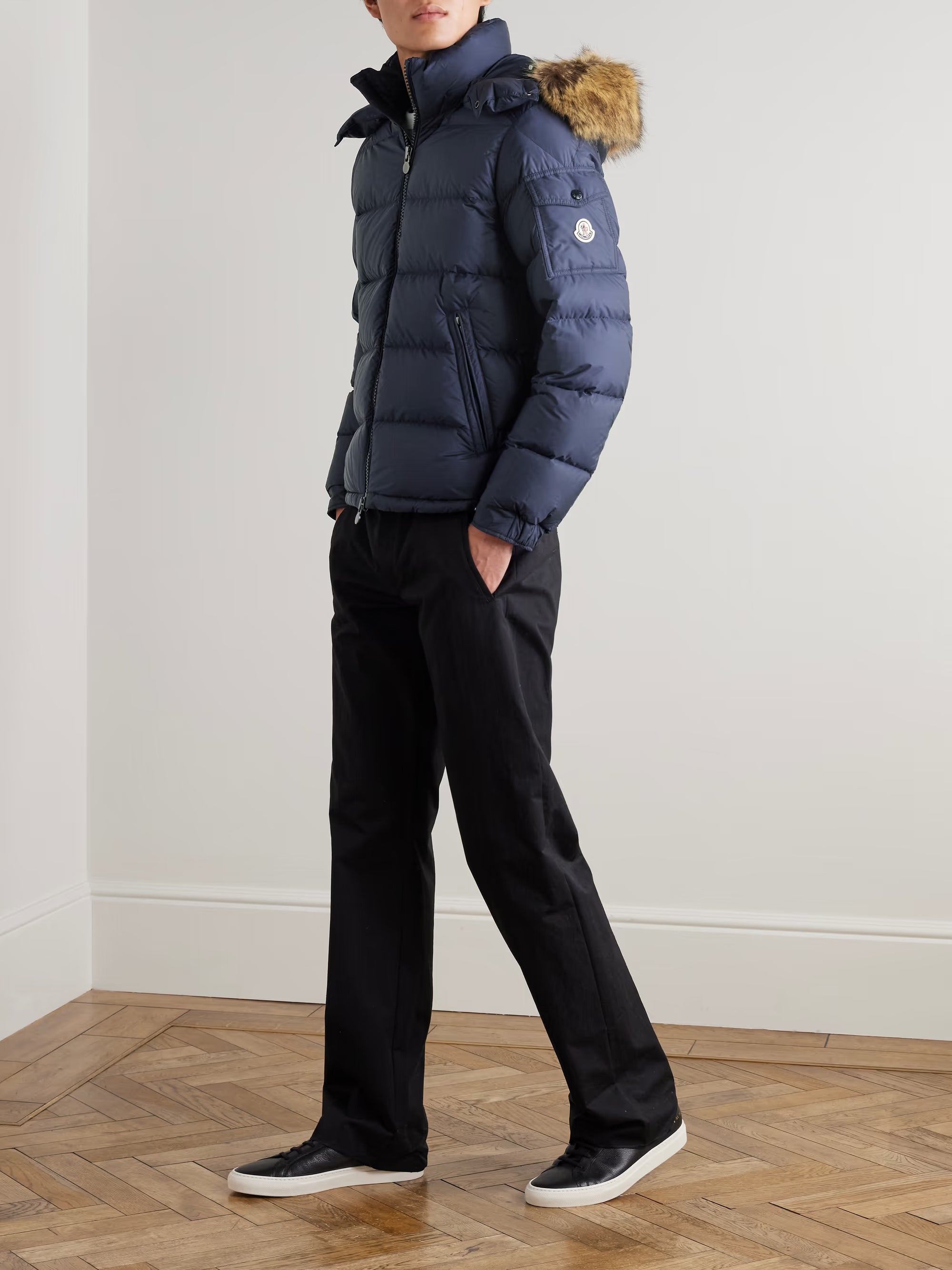 MONCLER Mayaf Quilted Shell Down Jacket
