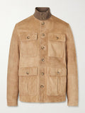 VALSTAR Brera Padded Suede Field Jacket