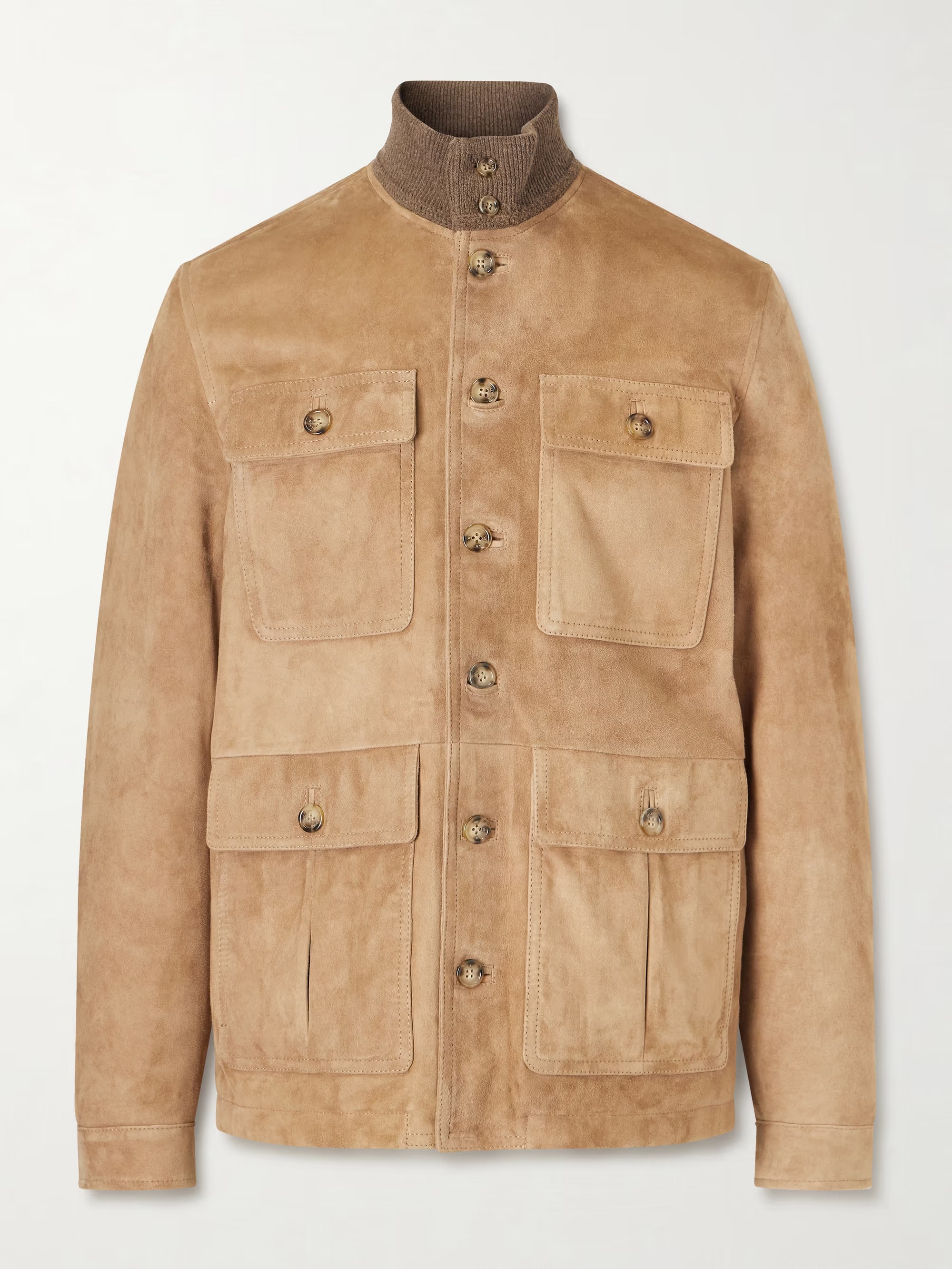 VALSTAR Brera Padded Suede Field Jacket