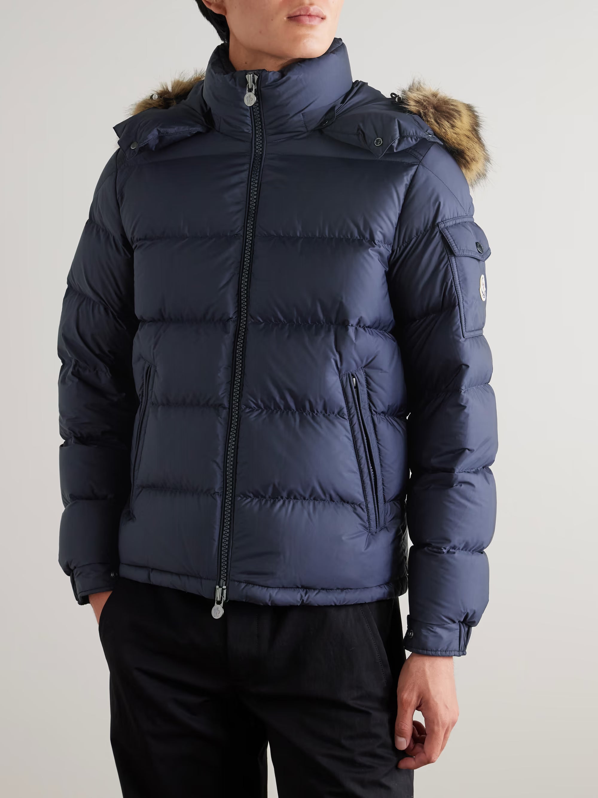 MONCLER Mayaf Quilted Shell Down Jacket