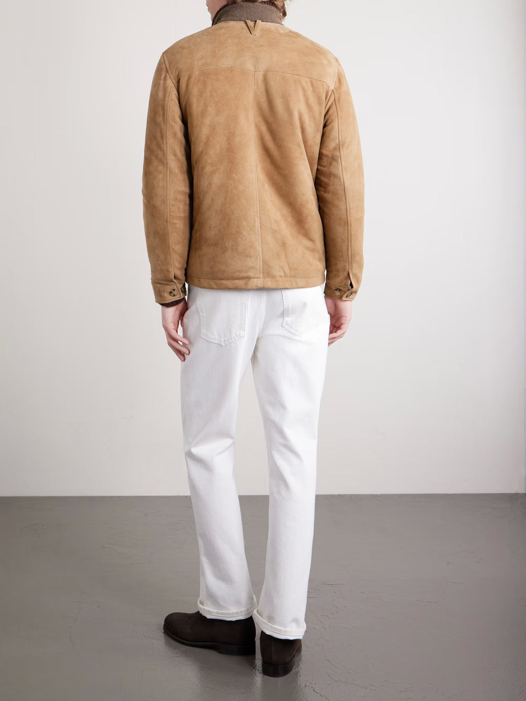 VALSTAR Brera Padded Suede Field Jacket