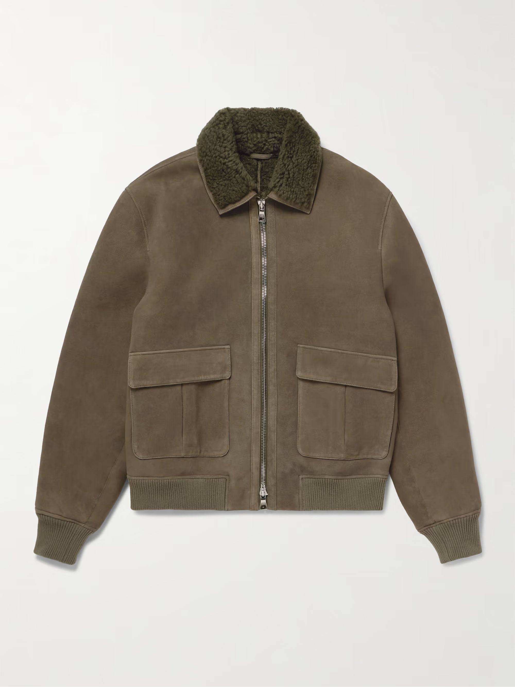 MR P. Shearling Bomber Jacket
