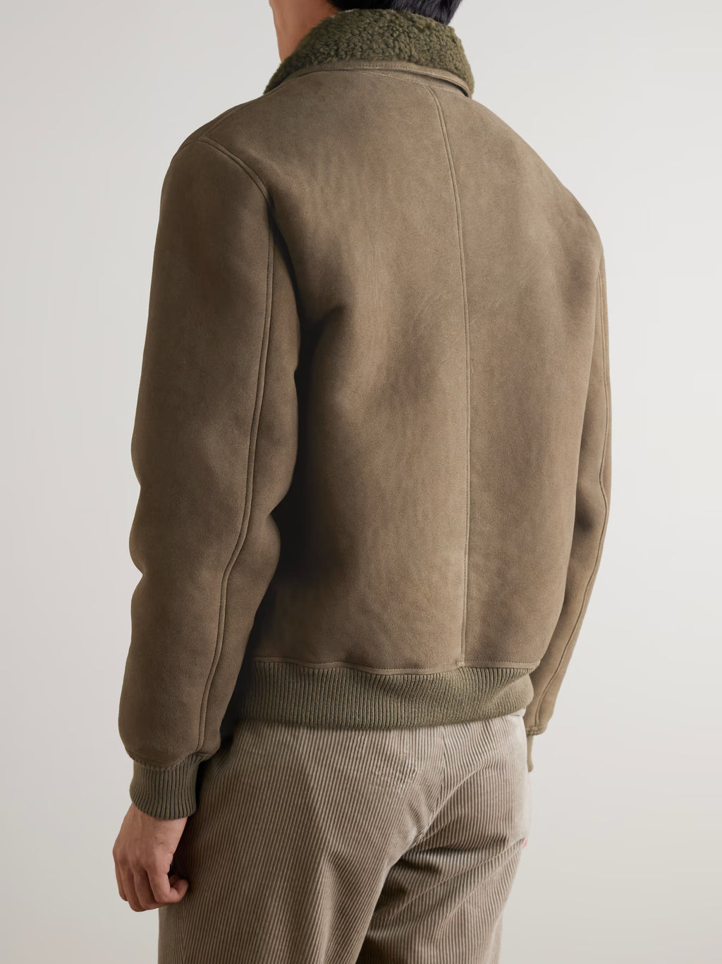 MR P. Shearling Bomber Jacket