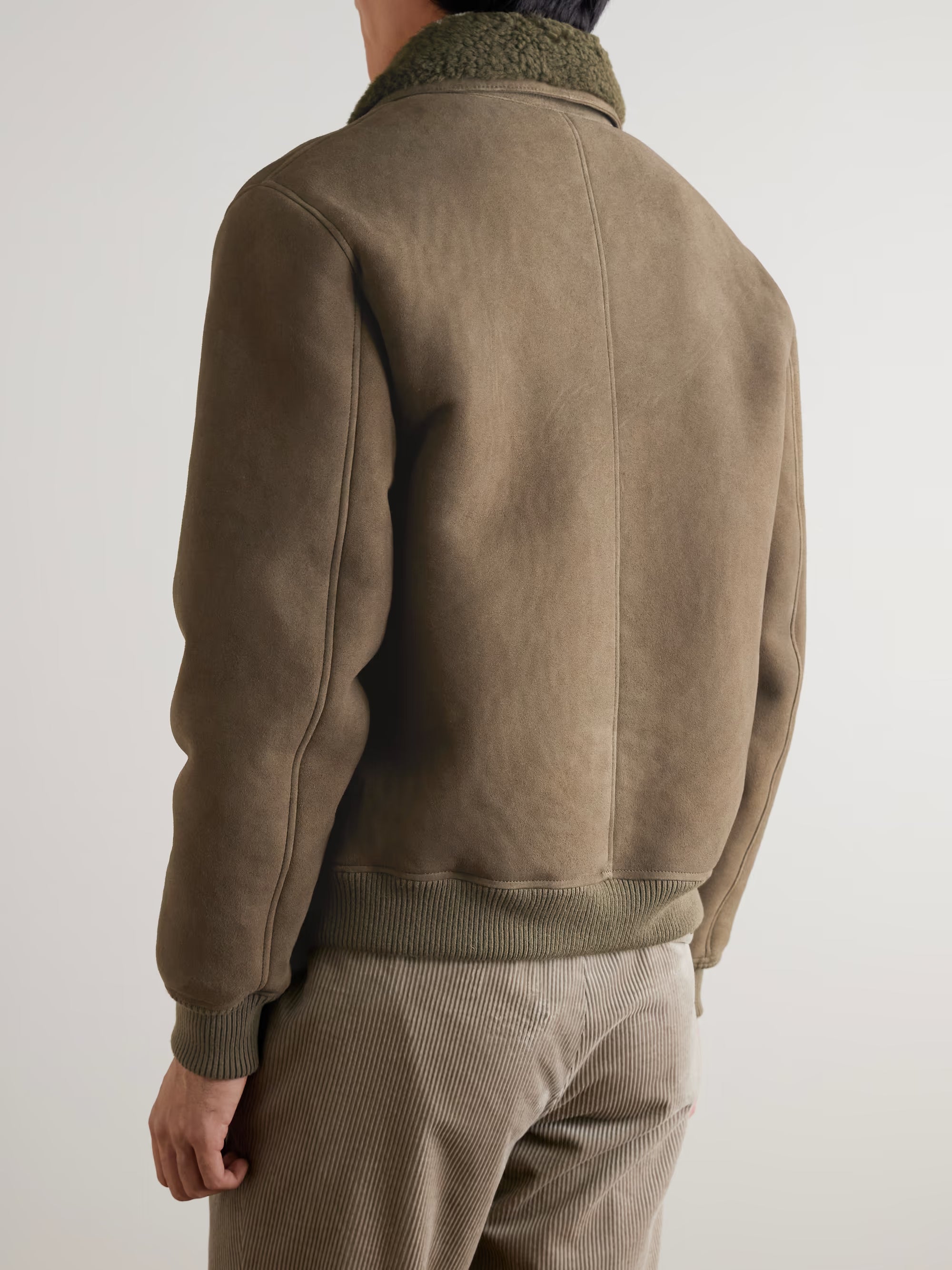 MR P. Shearling Bomber Jacket