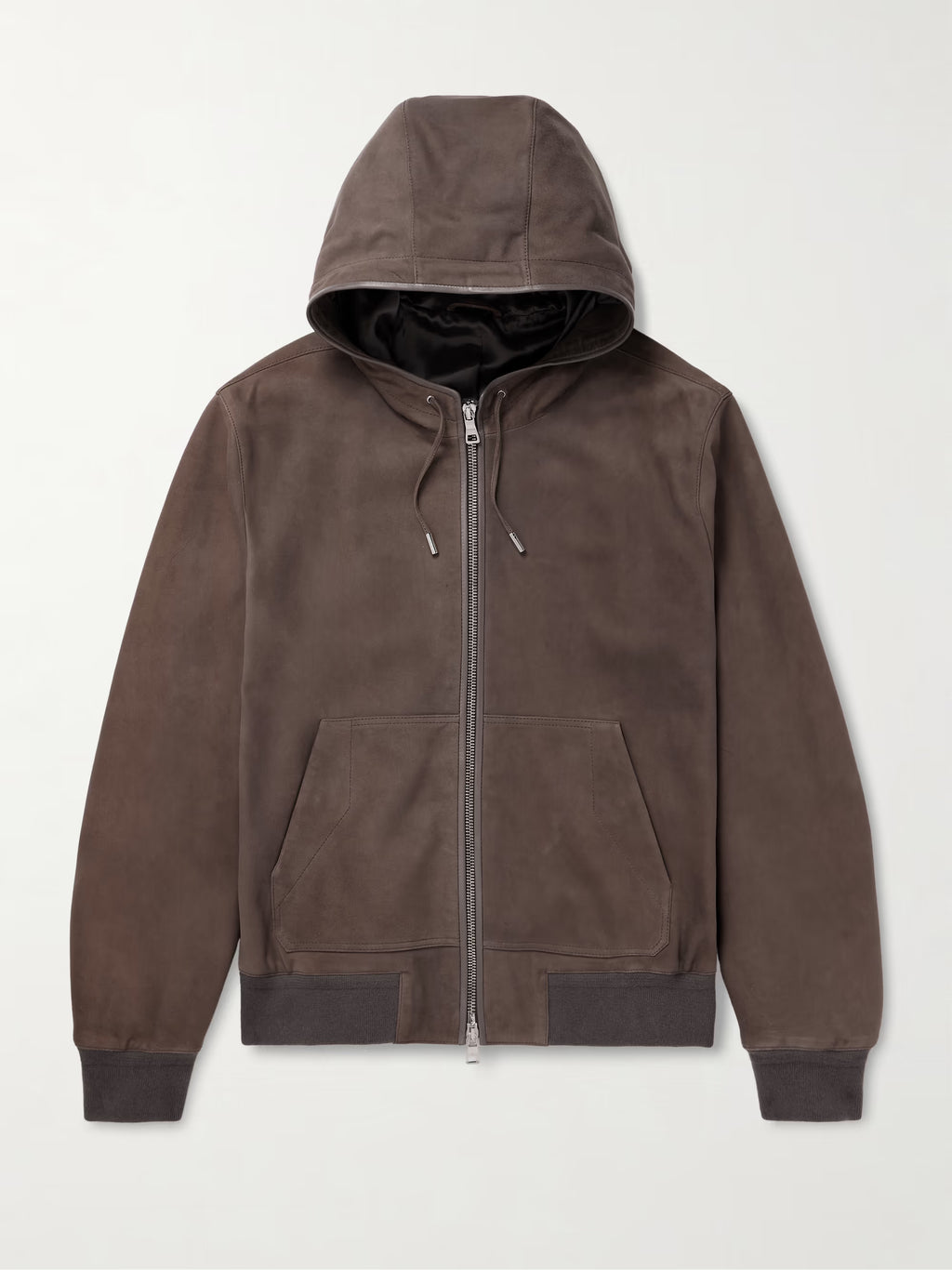 MR P. Suede Hoodie
