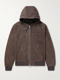 MR P. Suede Hoodie