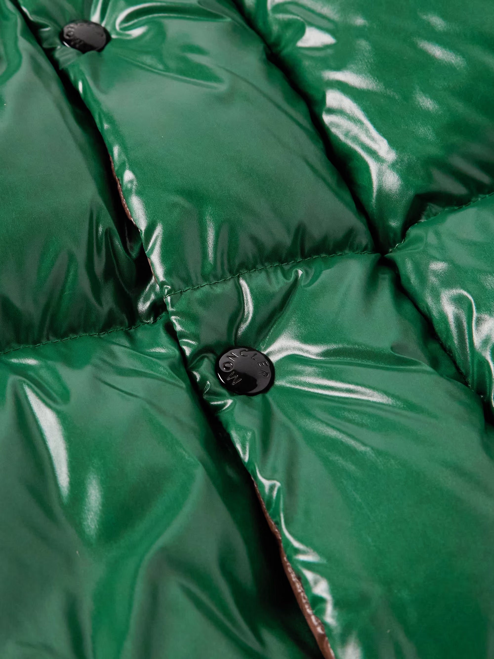 Parana Logo-Appliquéd Quilted Nylon Hooded Down Jacket