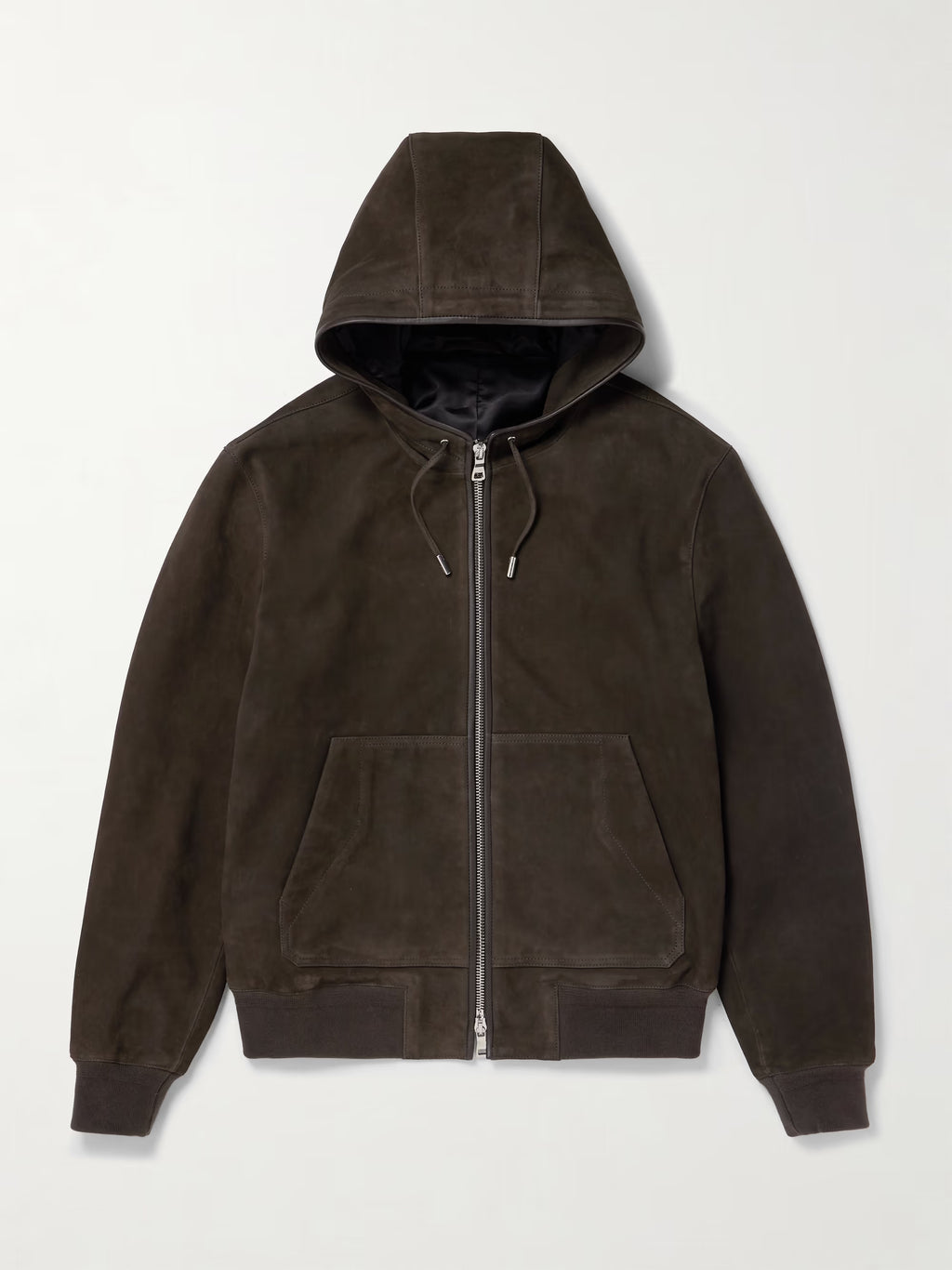MR P. Suede Hoodie