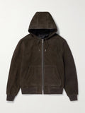 MR P. Suede Hoodie