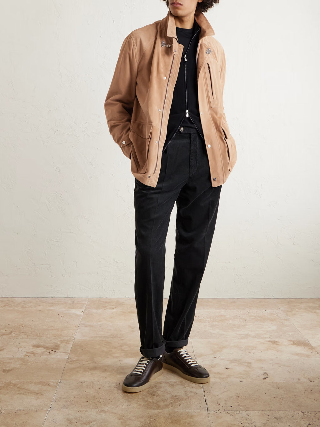 BRUNELLO CUCINELLI Suede Jacket